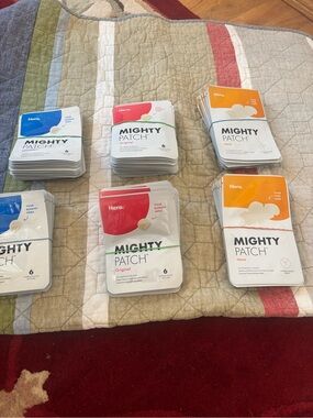 Mighty Patch Skincare Pimple Patches - Original, Red/Blue/Orange